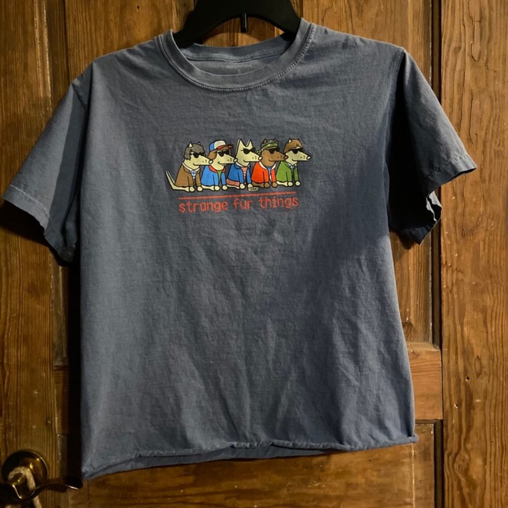 Strange Fur Things Unisex T Shirt | Size Small